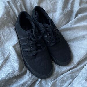 Adidas All Black Skate Shoes